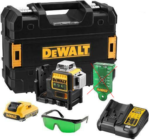 ΑΛΦΑΔΙ LASER DEWALT DCE089D1G ΠΡΑΣΙΝΗΣ ΔΕΣΜΗΣ 3Χ360