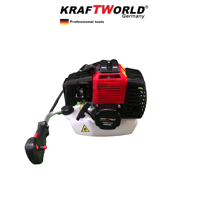 Χορτοκοπτικό βενζίνης kraftworld 74 κυβικά 4 ίππους με πολλά παρελκόμενα